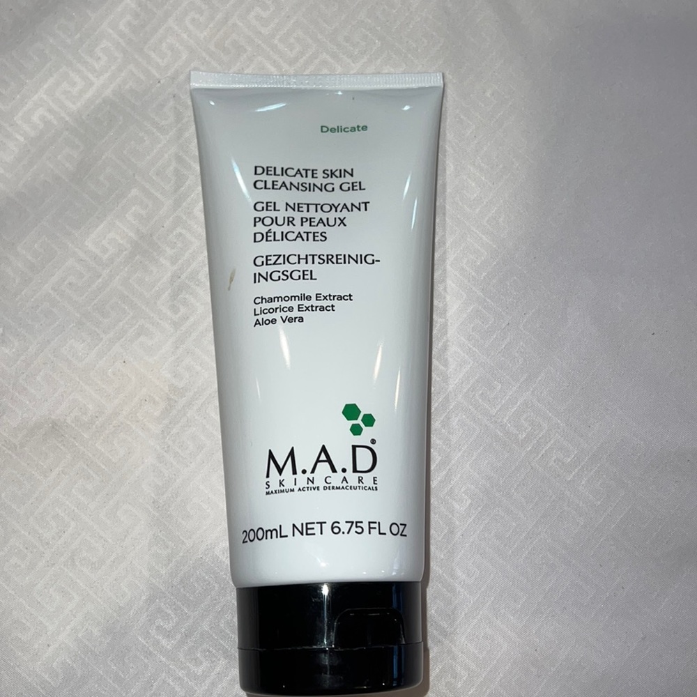 M.A.D skincare delicate skin cleansing gel